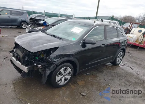 2017 Kia Niro Lx from USA, damaged, VIN KNDCB3LC1H5073570